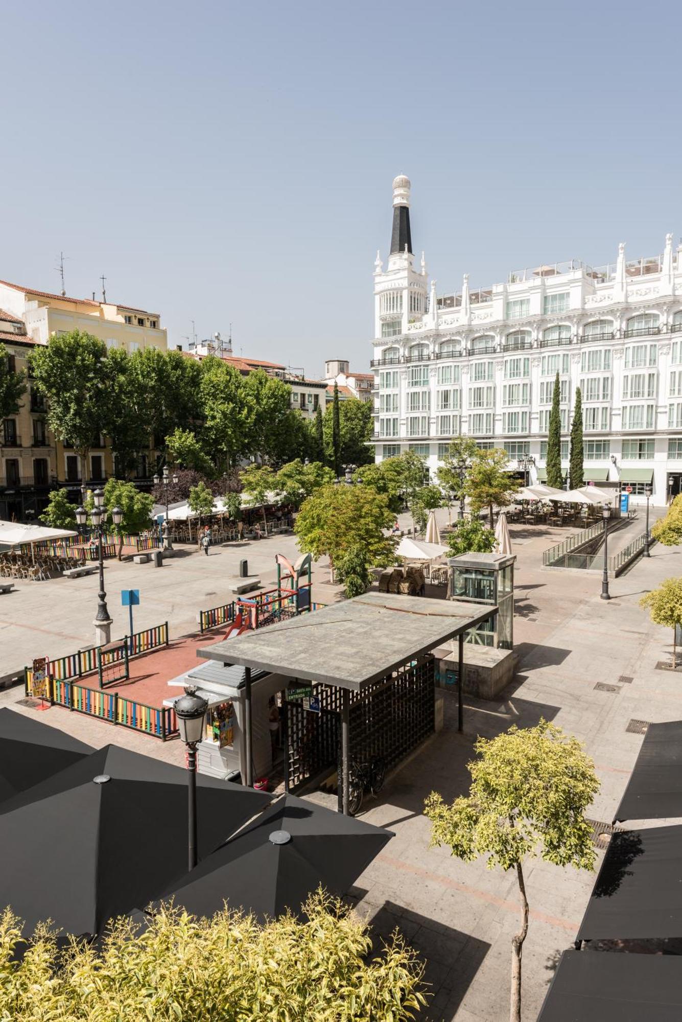 Santa Ana Plaza Apartment Madrid Ruang foto