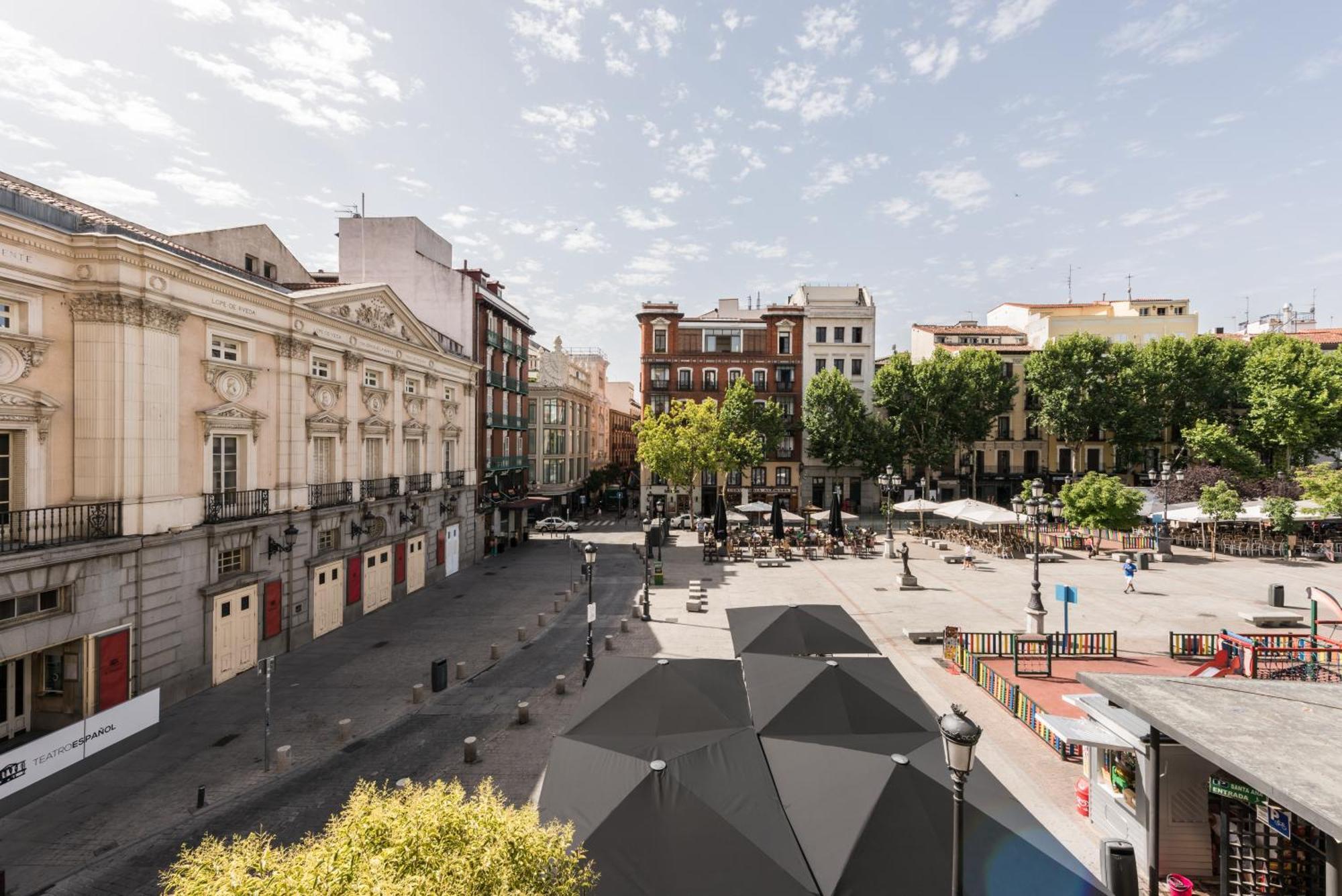 Santa Ana Plaza Apartment Madrid Ruang foto
