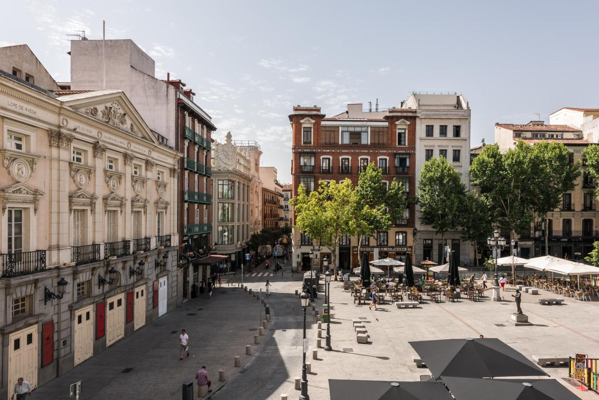 Santa Ana Plaza Apartment Madrid Ruang foto